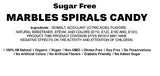 Andy Anand 110 Pc Sugar-Free Hard Candy Spirals. Sweetened With Stevia. The Assortment Contains Five Flavors, Made in Spain (7 Oz) - Andyanand