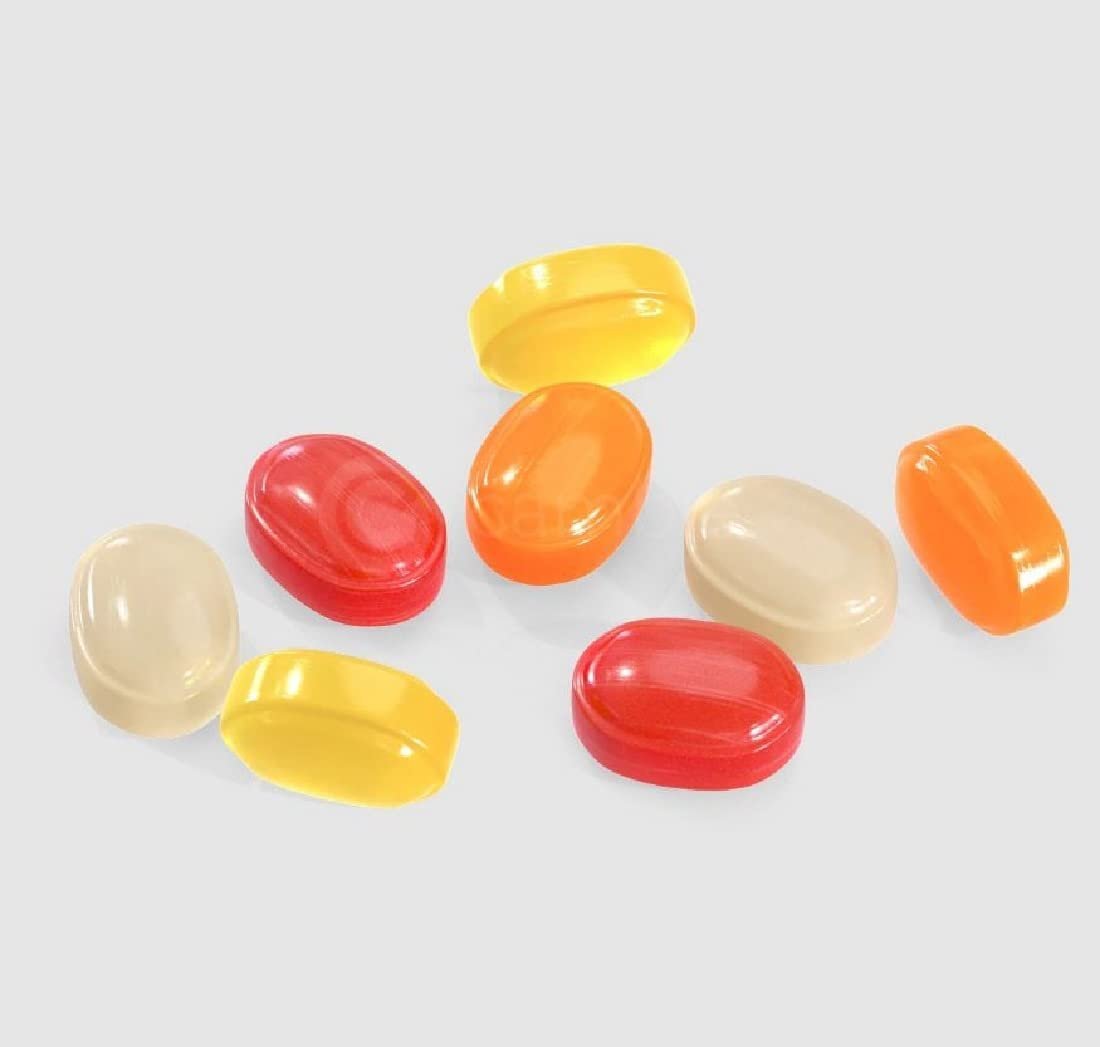 Sugar free Vitamin C Candy Assorted colorful sugar-free hard candies enriched with Vitamin C, sweetened with Stevia, suitable for keto and diabetic-friendly diets. Andy Anand Chocolates, All Products, Products, Italian Delicacies imported from Italy, Sugar Free Candy.