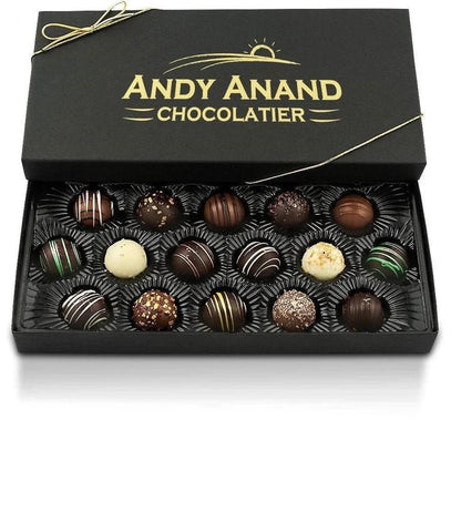 Andy Anand Artisan 32 Pcs Handmade Truffles Delicious Decadent - Andyanand