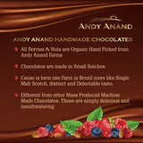 Andy Anand Artisan Dark Chocolate 16 Pc Handmade Truffles Gourmet Chocolate Temptations: Indulge Now! - Andyanand