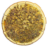 Andy Anand Caramel Pistachios Cheesecake 9" - Experience the Richness of Cheesecake (2 lbs) - Andyanand