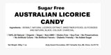 Andy Anand Delicious 120pc Sugar-Free Australian Licorice Hard Candy - Bursting with Flavor and Irresistible Taste- 1 lbs - Andyanand