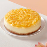 Andy Anand Delicious Gluten Free & Sugar Free Pineapple Cheesecake 9" - Creamy Blissful Cheesecake (2 lbs) - Andyanand