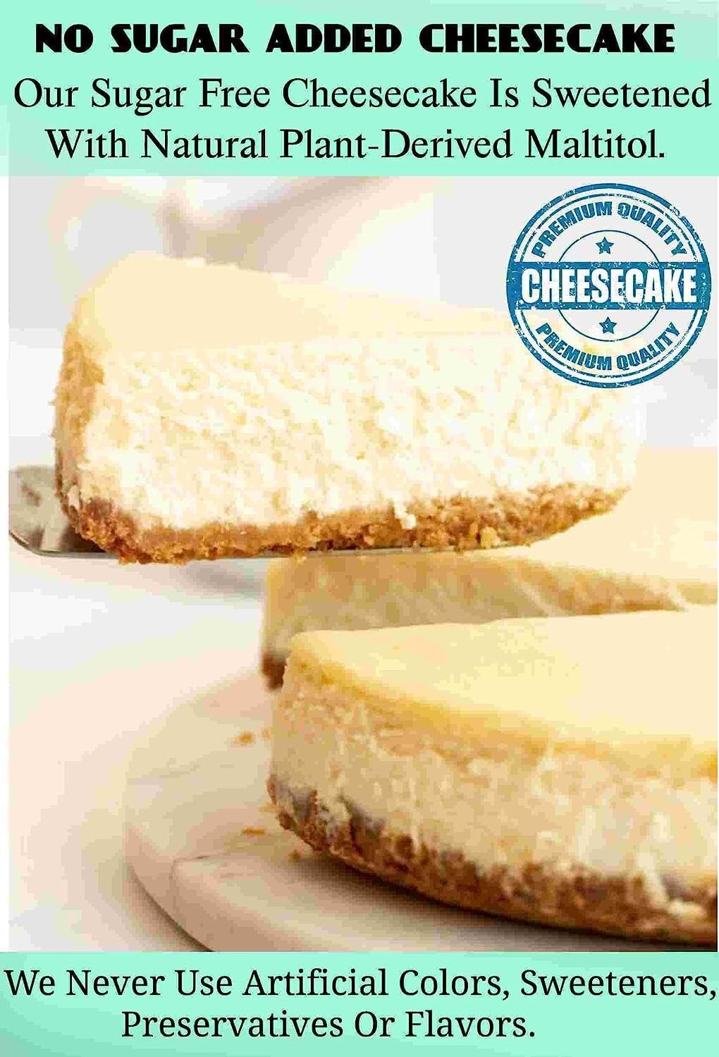Andy Anand Chocolates Food & Beverages > Desserts & Sweets > Cakes > Gluten Free > Sugar-Free Cheesecakes Andy Anand Sugar-Free & Gluten-Free New York Cheesecake, 9-Inch, 2 lb – Diabetic-Friendly, Real California Cream Cheese, Birthday Gift Box Sugar-Free Gluten-Free NY Cheesecake | Nationwide