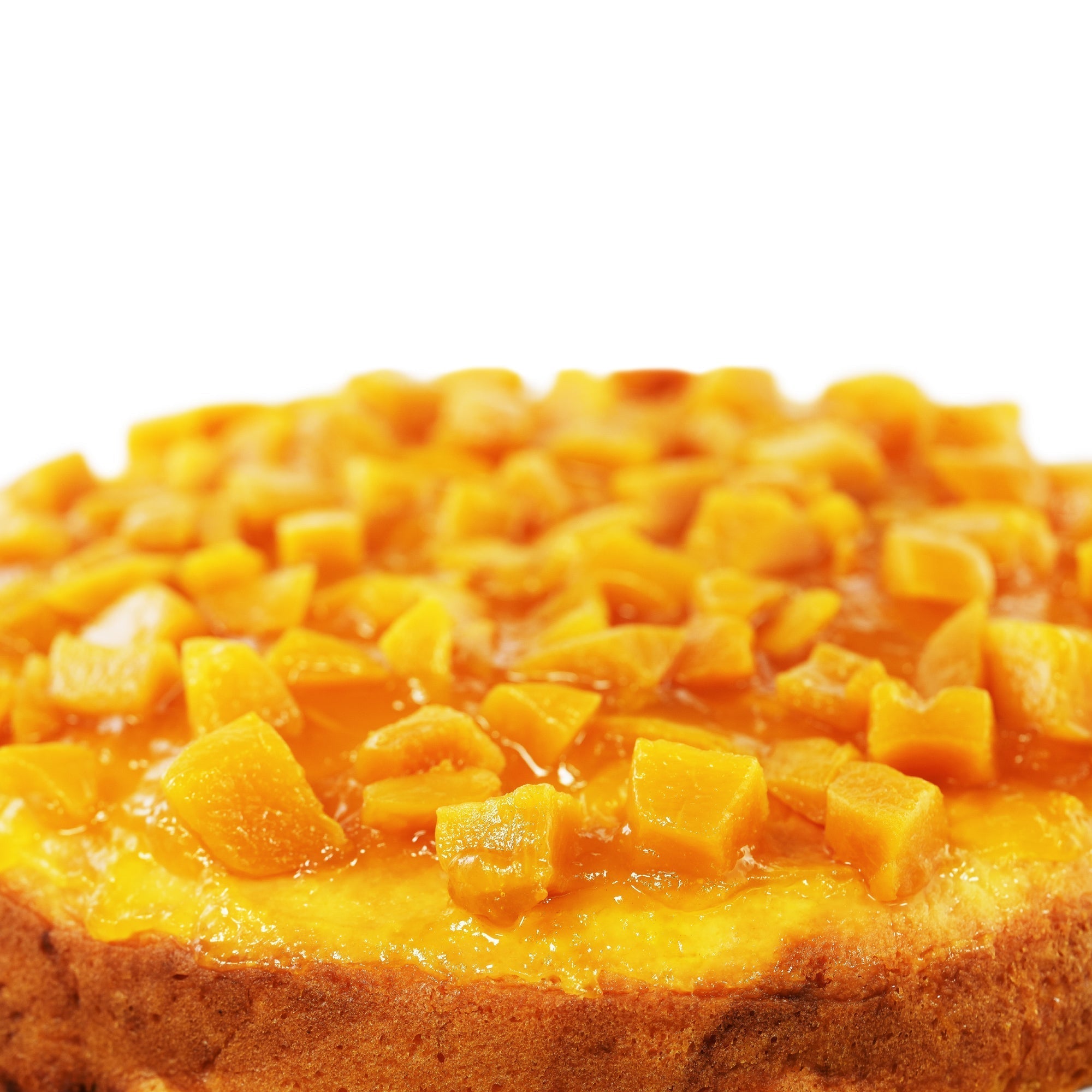 Sugar Free Peach Cake Peach Cake Delectable Sugar-Free Peach Cake with a divine topping of fresh peach slices. Andy Anand Chocolates, All Products, Products, Sugar Free Cake.