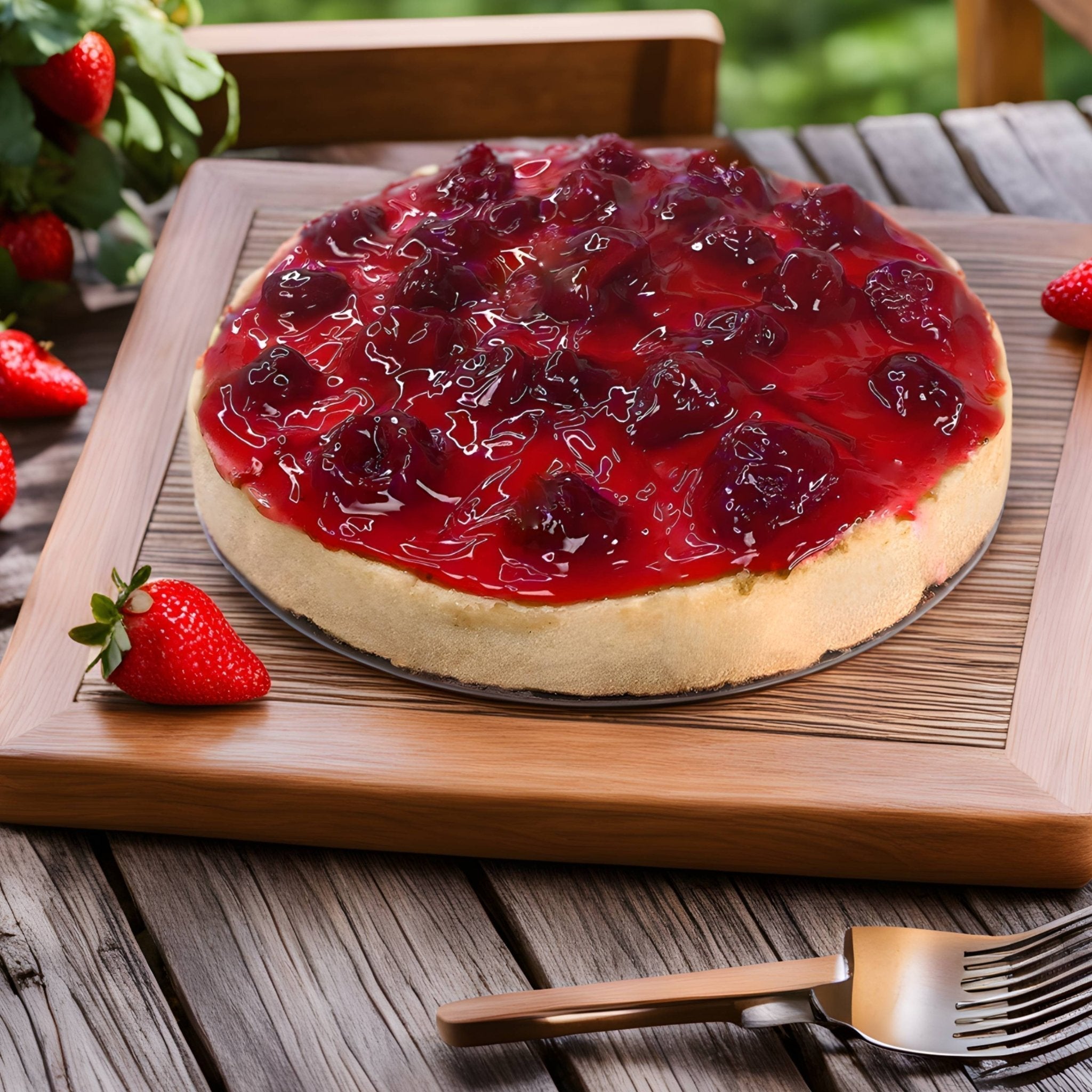 Andy Anand Chocolates Food & Beverages > Desserts & Sweets > Bakery > Cake Andy Anand Traditional Strawberry Cake, 9-Inch, 2 lb – Freshly Baked, Real Strawberries, No Preservatives, Birthday & Celebration Gift Box Traditional Strawberry Cake 2 lb | Nationwide