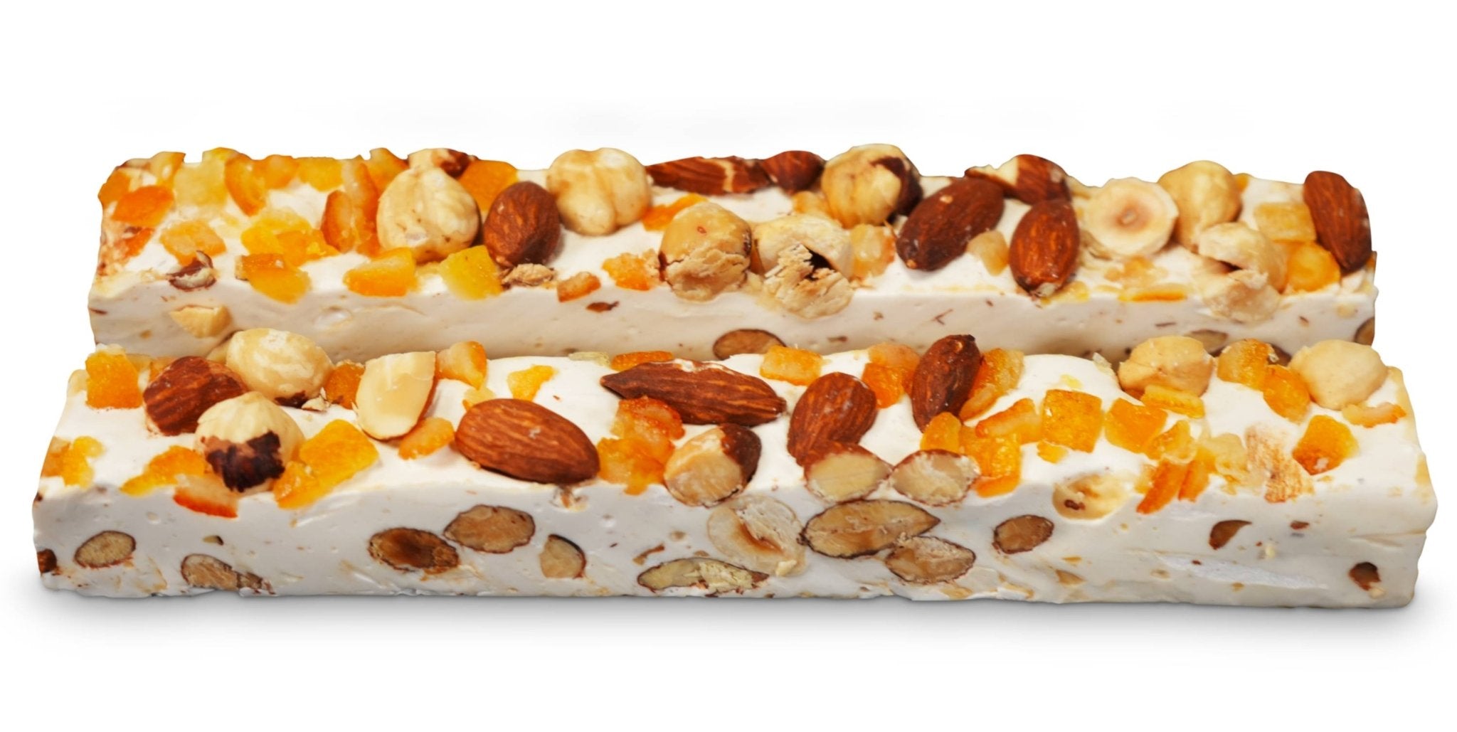 Nougat Candy Andy Anand Deliciously Divine Orange Peel Soft Turron Nougats with Wildflower Honey - Turron Candy - A Traditional Spanish Treat - Indulgence in Every Bite 7 Oz - 2 Pack - Andyanand