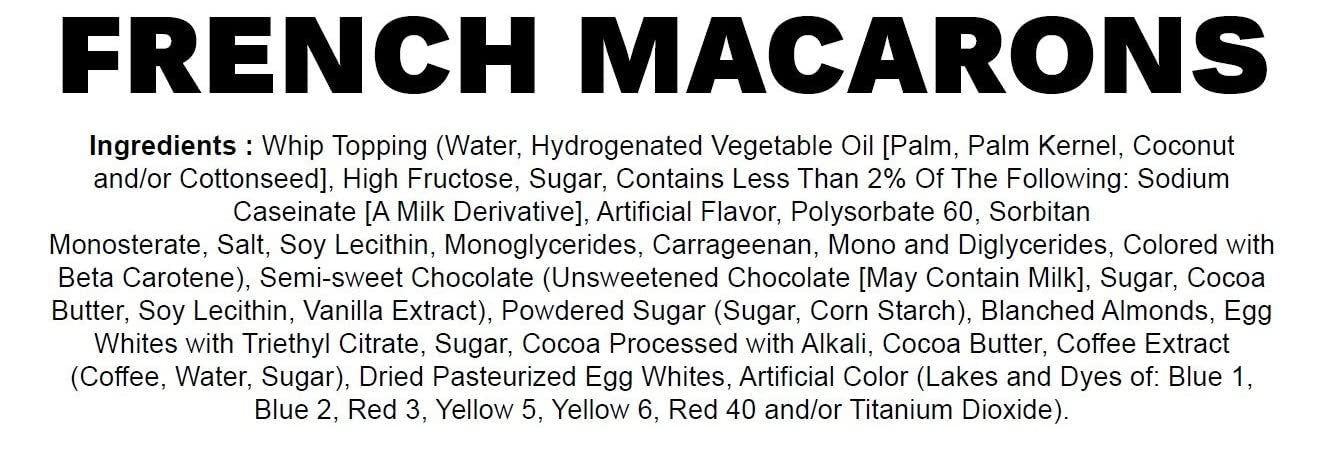French macarons 12-piece gift box with almond, chocolate, and pistachio flavors made fresh daily by Chef Anne Bocuse using natural, gluten-free ingredients.