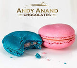 Andy Anand French Macarons (12 Pcs) Made Fresh Daily, Gift Boxed Delicious, Succulent, Divine - Andyanand