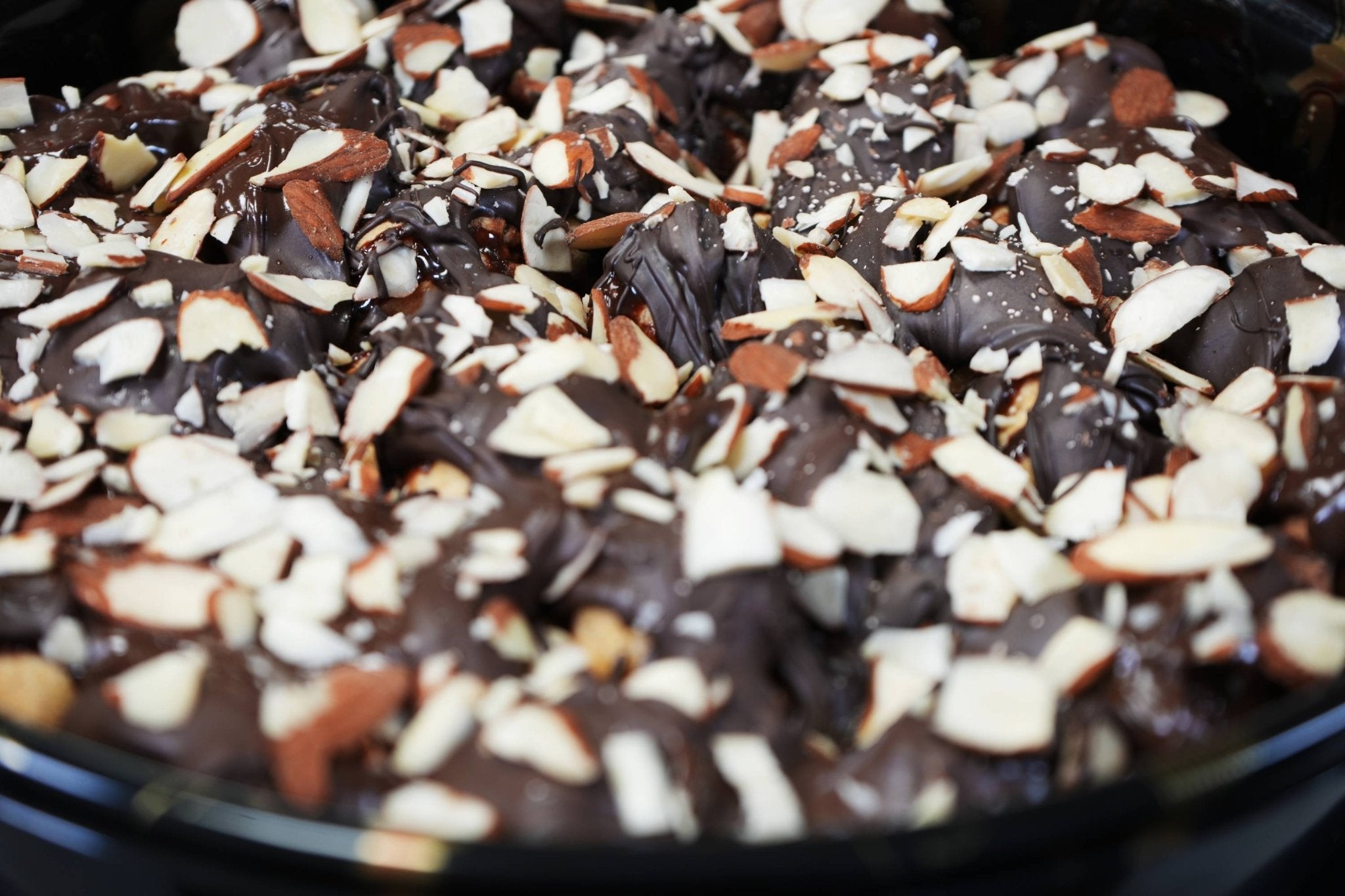 Fresh Dark Chocolate Profiterole artisan pastry