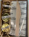 Andy Anand Gift Box with Honey, Pistachios Spread, Halva, Nuts & Crackers. Make Your Gift Stand Out, Guaranteed to Enchant - Andyanand