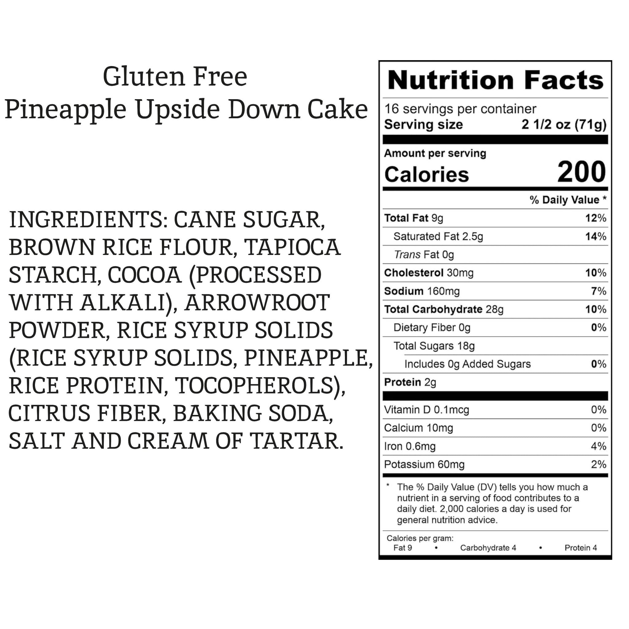 Gluten Free Pineapple Upside-Down Cake,Delectable a premium bakery