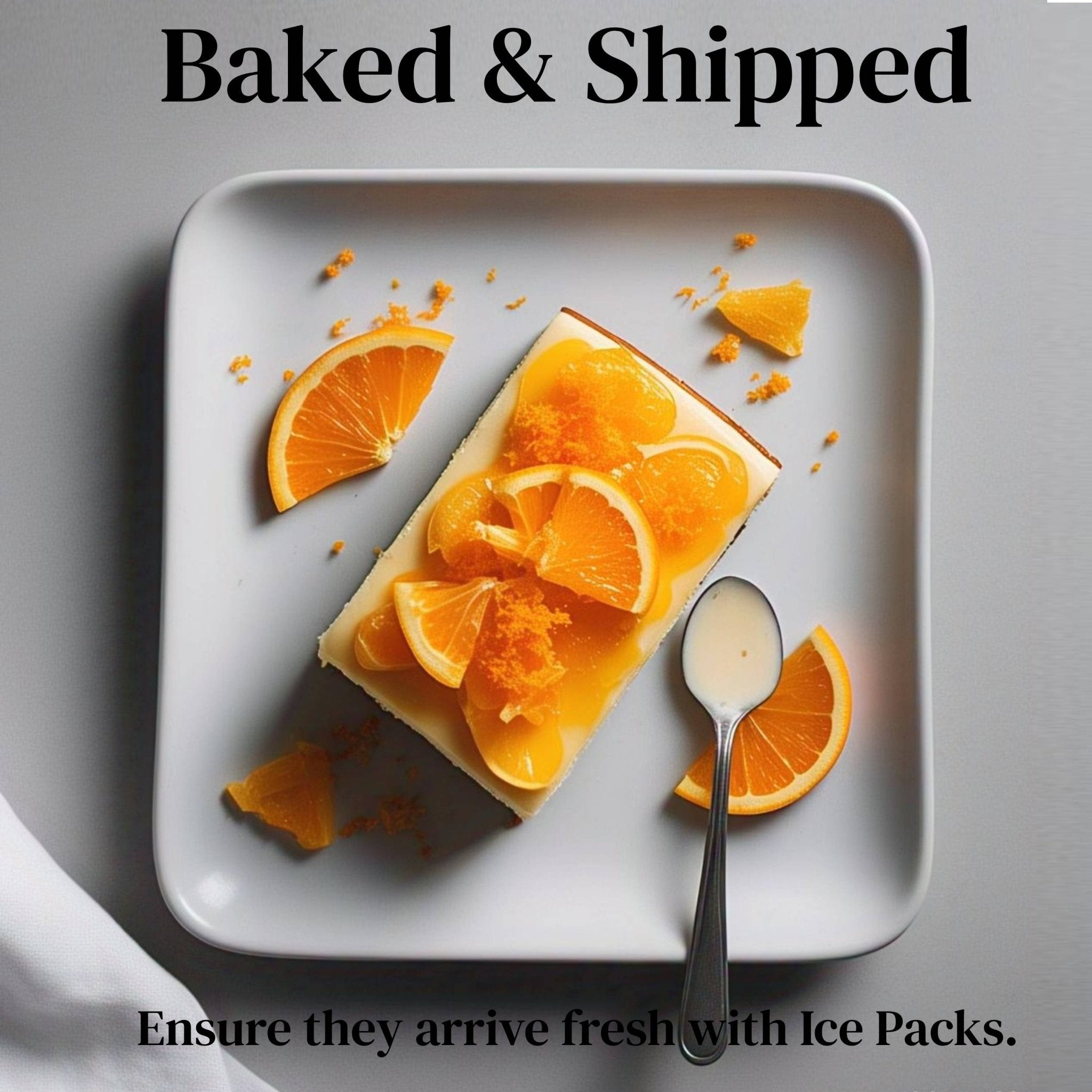 Andyanand Sugar Free & Gluten Free Orange Cheesecake 9"-2lbs near me - Made Traditionally, Amazing-Divine -Decadent Desserts