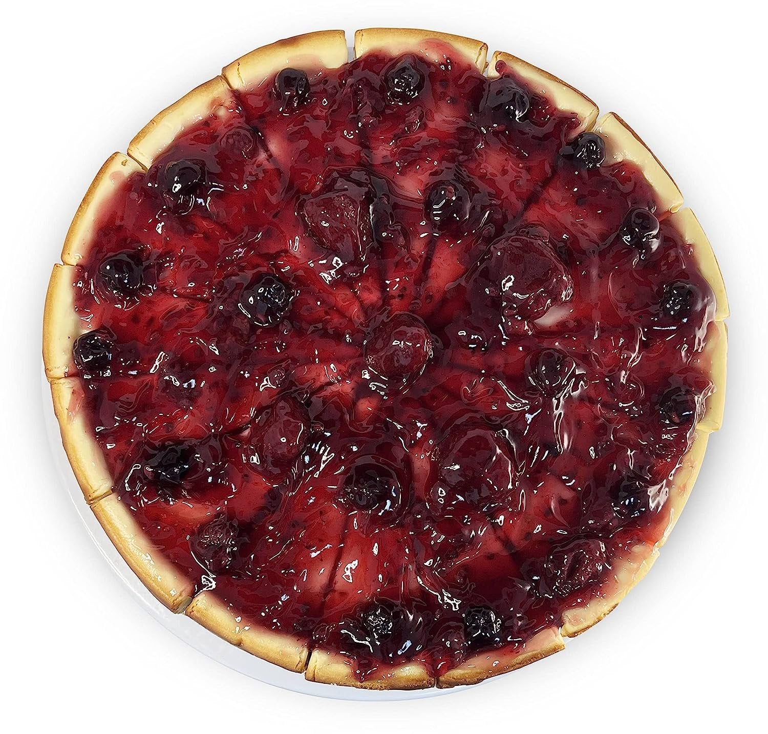 Gluten Free Wild Berry Cheesecake Andy Anand Gluten Free Wild Berry Cheesecake 9" - Savor Rich Cheesecake Treats (2.8 lbs) - Andyanand