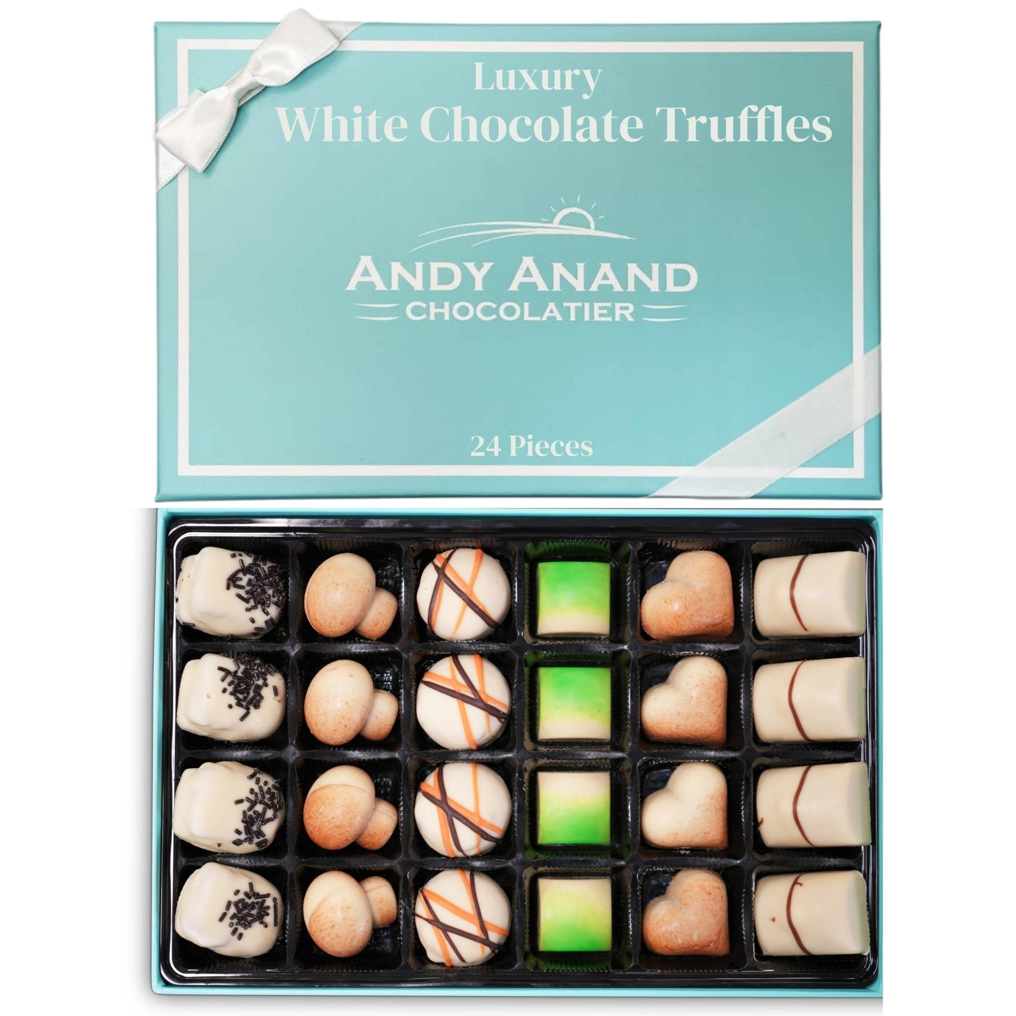 White Chocolate Truffles luxury gift box
