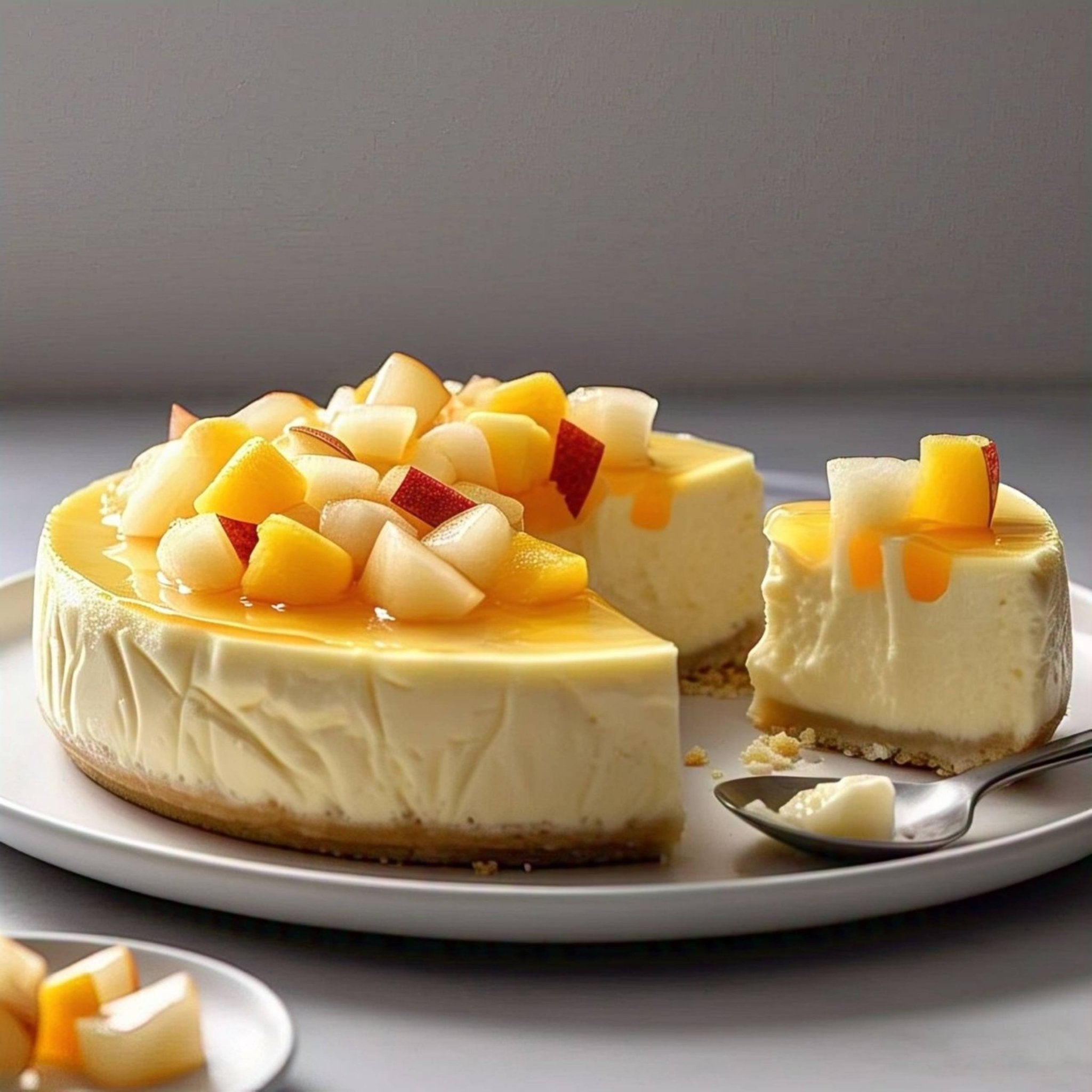 Andy Anand Chocolates Food & Beverages > Desserts & Sweets > Cakes > Sugar-Free Cheesecakes Andy Anand Sugar-Free Tropical Fruit Cheesecake, 9-Inch, 2.6 lb – Diabetic-Friendly, California Cream Cheese, No Added Sugar, Birthday Gift Sugar-Free Tropical Fruit Cheesecake | Nationwide