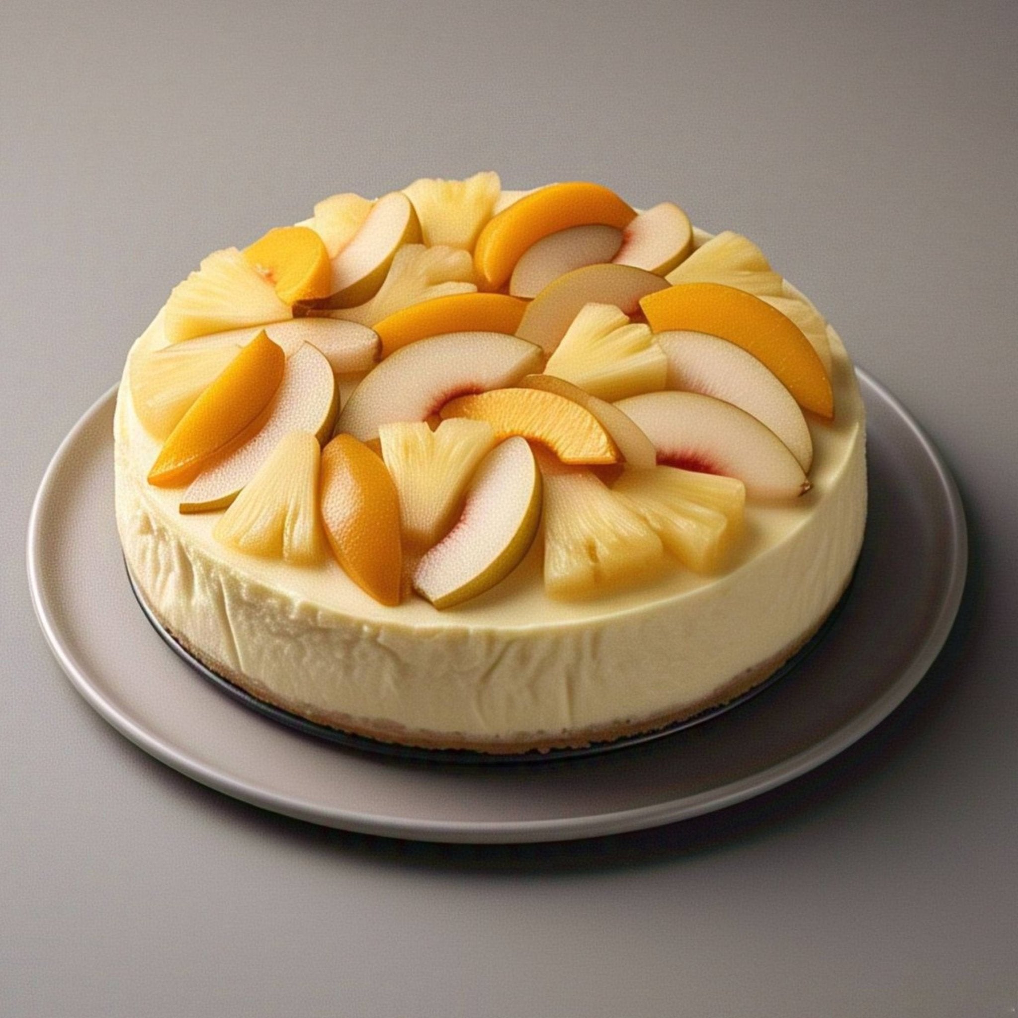 Andy Anand Freshly Baked Tropical Fruit Cheesecake 2lbs, Real Fruits, For Celebrations & Dessert Lovers, Taste the Difference