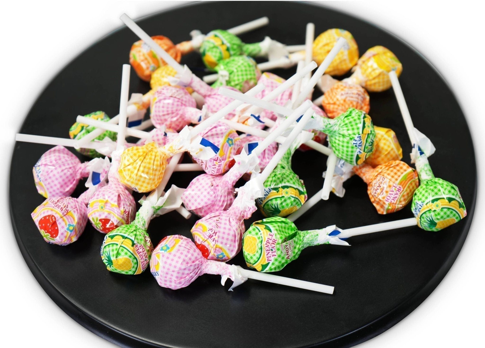 Andy Anand Chocolates Food & Beverages > Desserts & Sweets > Sugar Free Candy Andy Anand Sugar-Free Vitamin C Lollipops, 29 ct, 8.8 oz – Real Fruit Juice, Keto, Kids Immune Support, Birthday & Holiday Gift Box Sugar-Free Vitamin C Lollipops | Kids, Nationwide