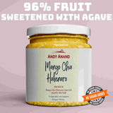 Andy Anand Organic Mango with Habanero Chia Jam 96% fruit, sweetened with Agave, Vegan, Gluten Free - 9.6 oz - Andyanand