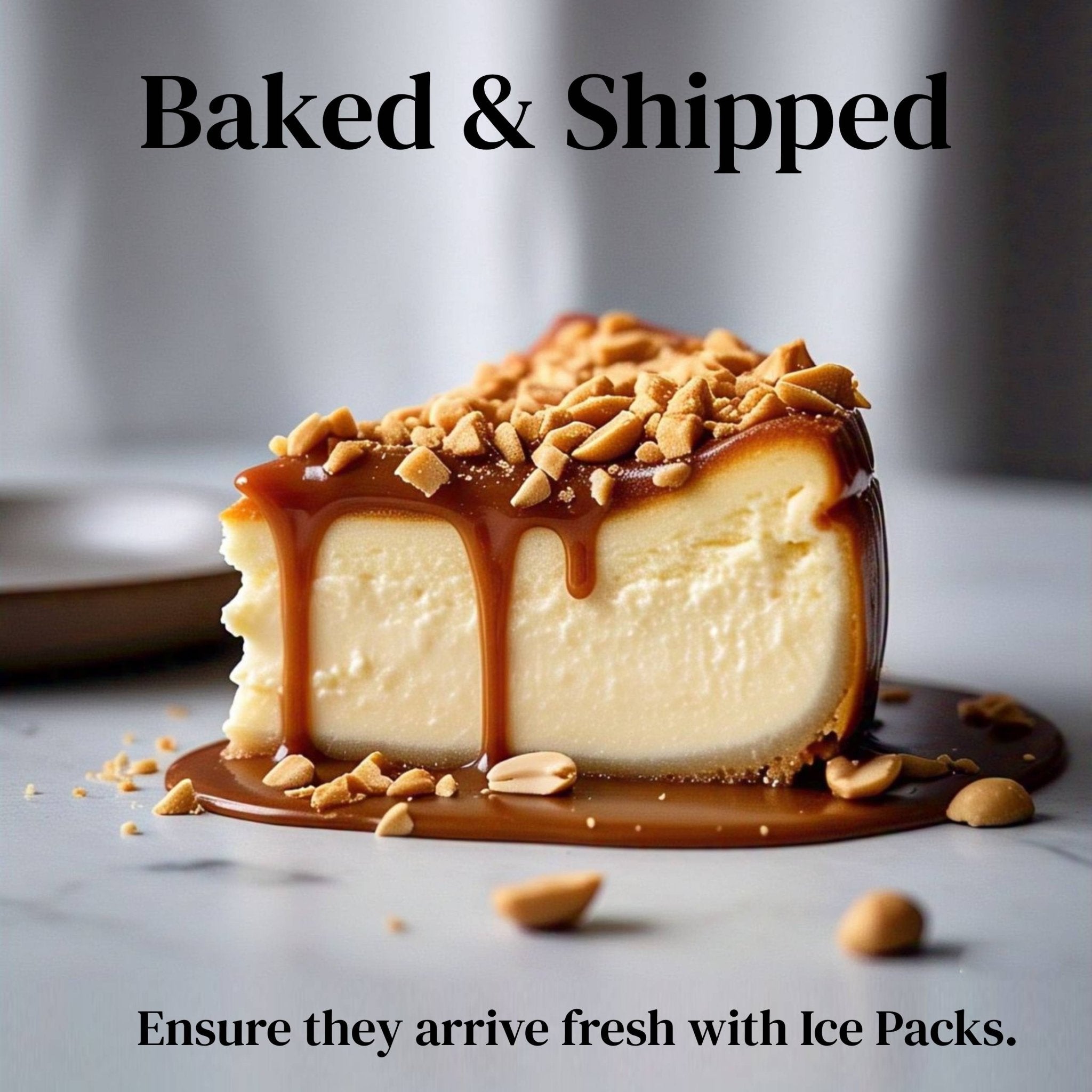Andy Anand Chocolates Food & Beverages > Desserts & Sweets > Bakery > Cheesecake Andy Anand Gluten-Free Peanut Butter Cheesecake, 9-Inch, 2 lb – Freshly Baked, California Cream Cheese & Vanilla, Birthday & Holiday Gift Peanut Cheesecake 9 inch 2 lb | Nationwide