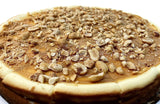 Andy Anand Peanut Cheesecake with Crunchy Bits of Peanuts, 9" - Indulge in Heavenly Cheesecake (2 lbs) - Andyanand