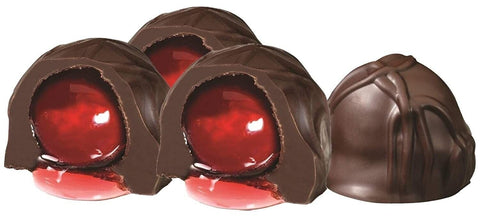 Andy Anand Sugar Free (24 Pcs) Dark Chocolate Cherry Cordials Truffles, Decadent & Delicious - Andyanand