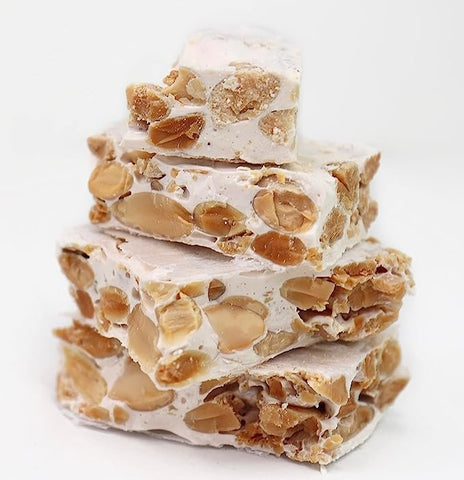 Andy Anand Sugar Free Almond Brittle-Nougat-Turron, Keto Gluten Free - 7 Oz Decadent Treats to Satisfy Your Cravings - Andyanand