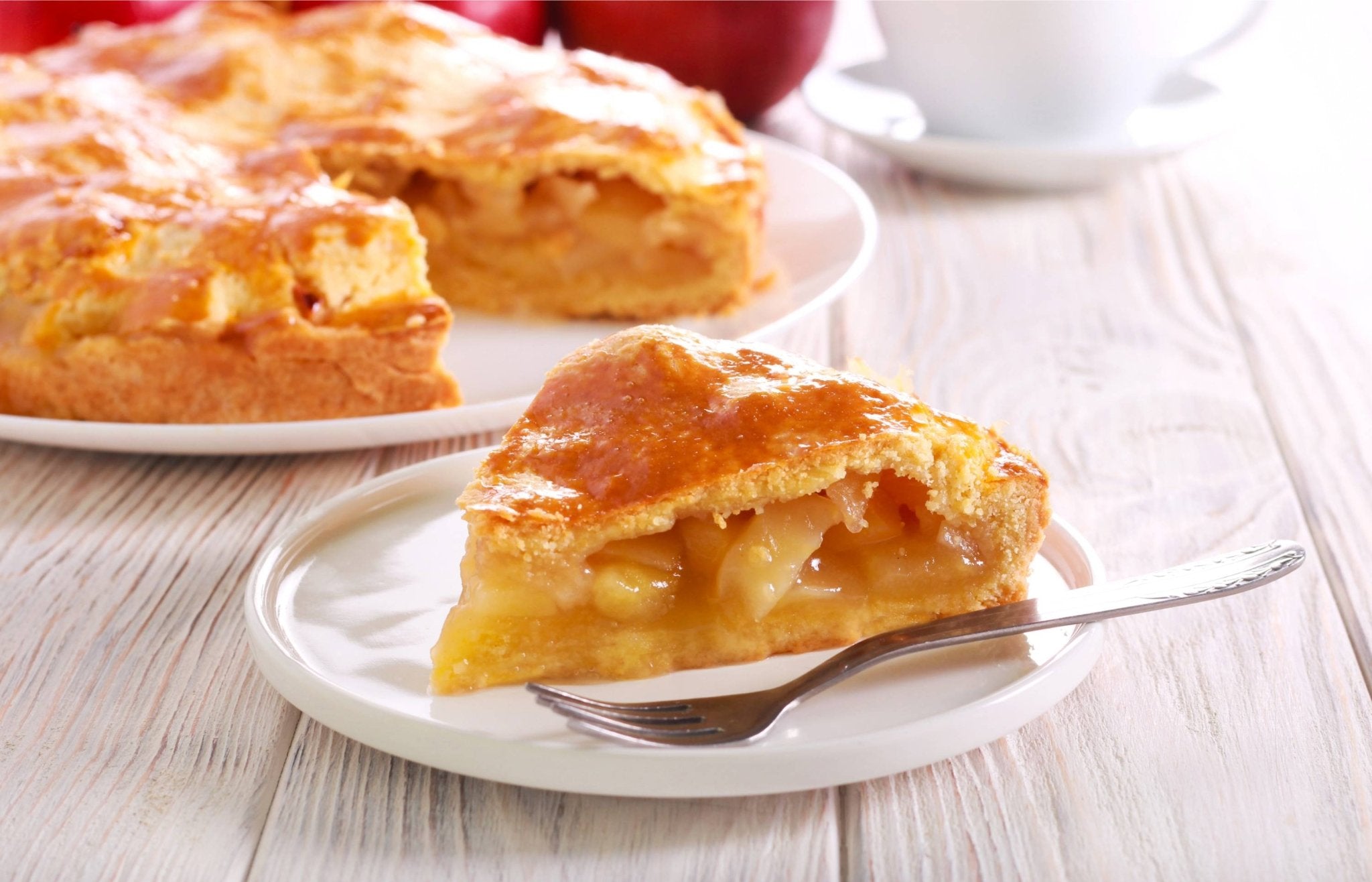 Healthy Sugar Free Apple Pie - Handcrafted pies