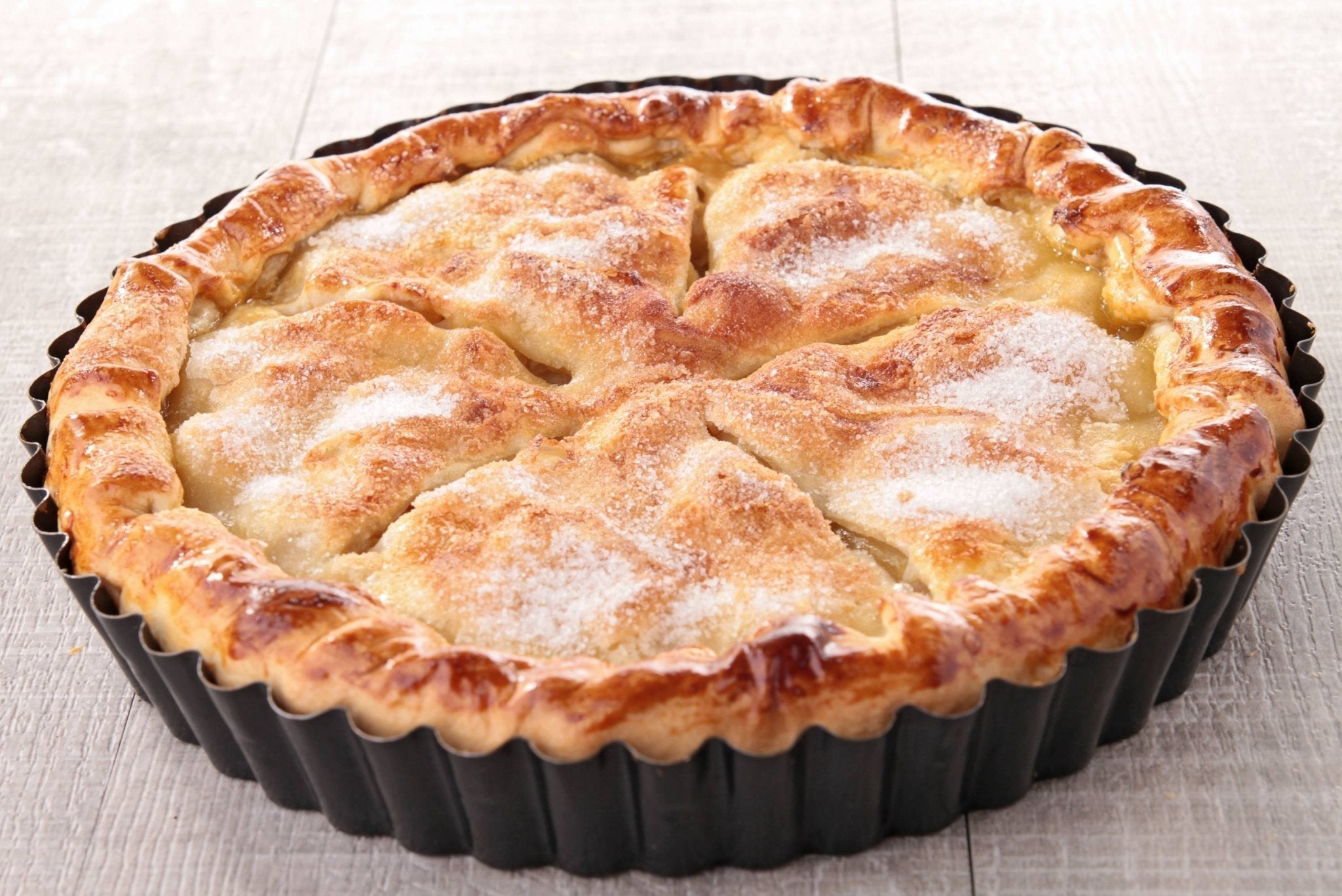 Andy Anand Sugar Free Apple Pie (2.9 lbs) - Enjoy the amazing taste of guilt-free dessert, Freshly Baked, delicious, decadent