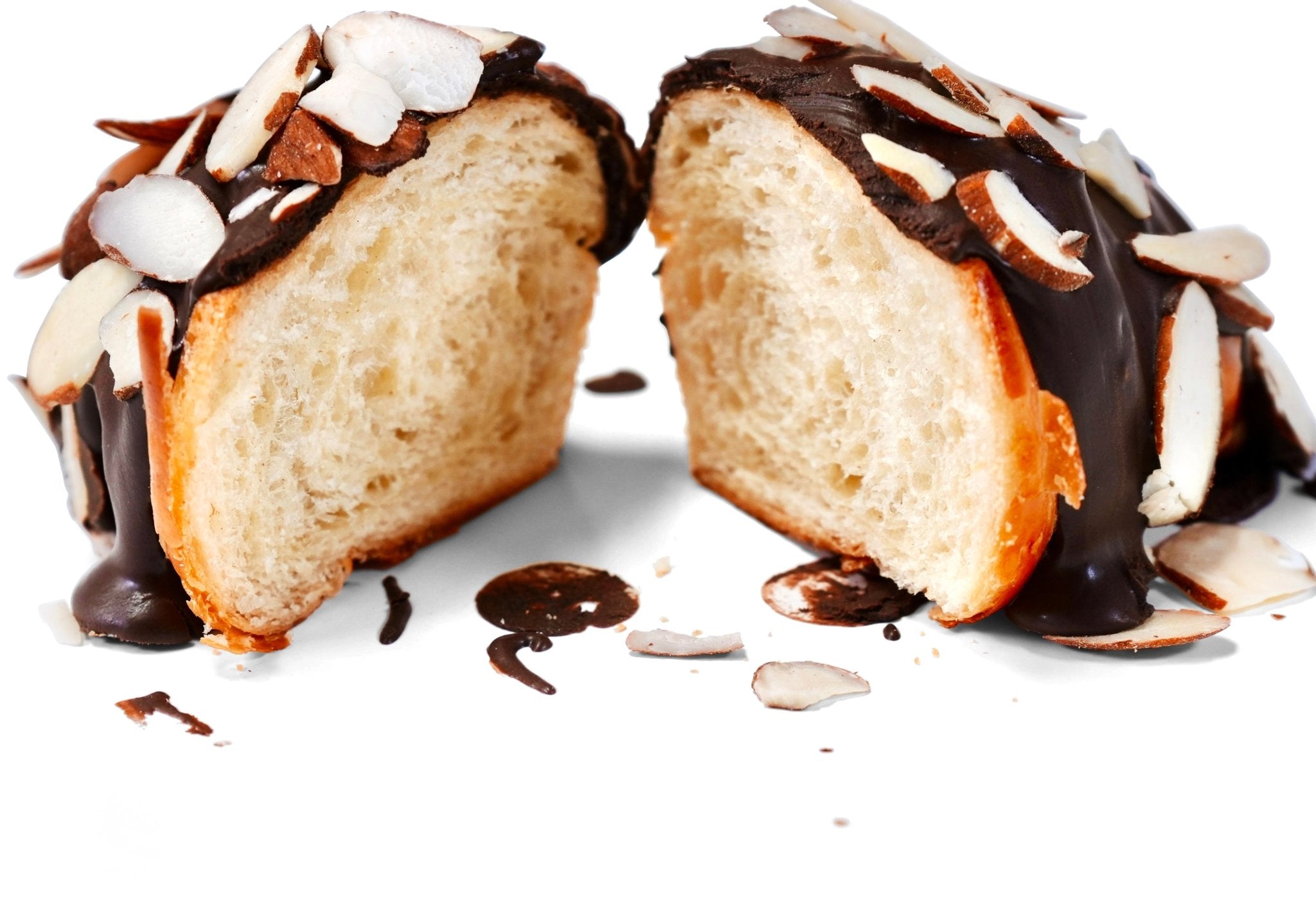 Guilt-free Dark Chocolate Almond Croissants