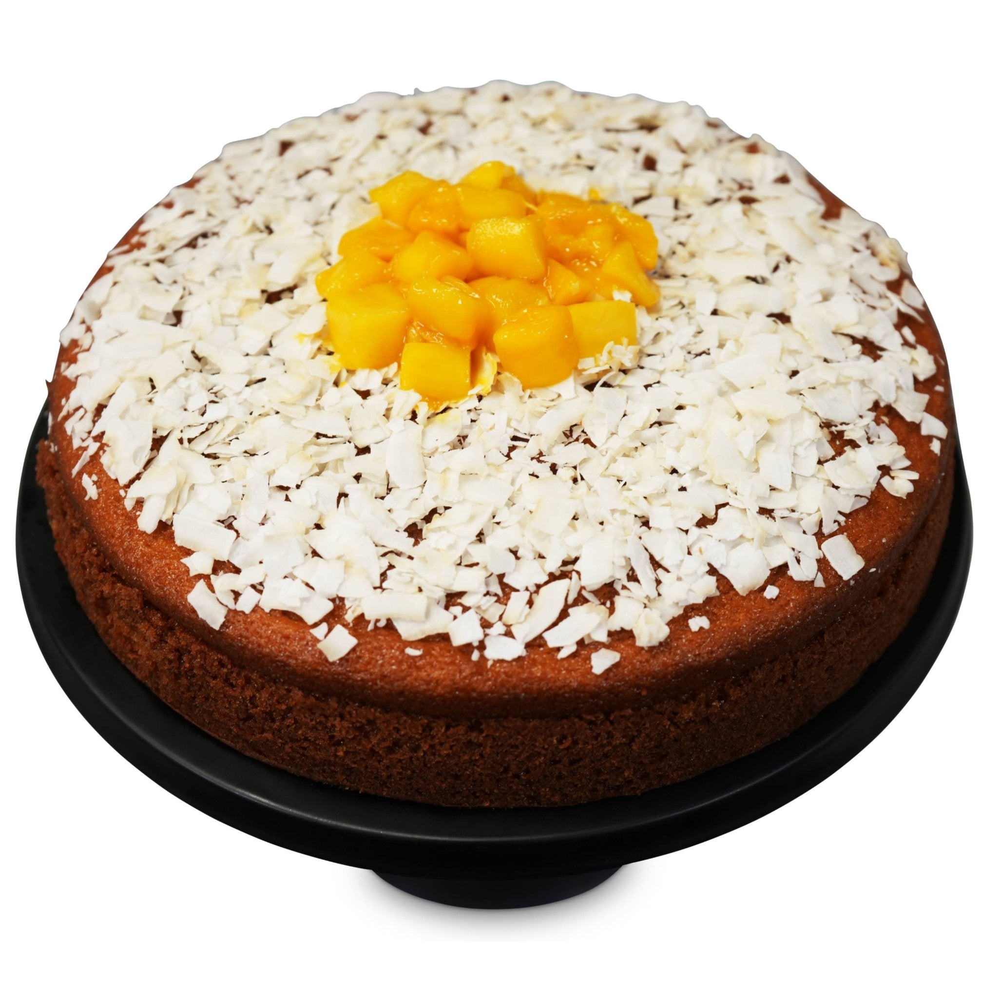 Andy Anand Chocolates Food & Beverages > Desserts & Sweets > Cakes > Sugar-Free Cakes Andy Anand Sugar-Free Mango Coconut Cake, 2.5 lb – Keto & Diabetic-Friendly, Fresh Mango Purée, Toasted Coconut, No Preservatives Gift Box Sugar-Free Mango Coconut Cake | Keto & Diabetic-Friendly