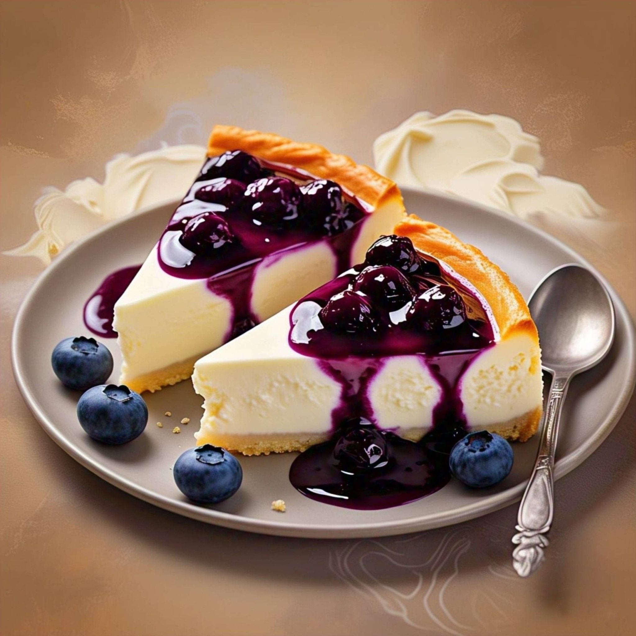 Sugar & Gluten Free Cheesecake Sugar & Gluten Free Blueberry Cheesecake decadent dessert