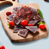 Andy Anand Sugar-Free Italian Freeze-Dried Strawberry Brittle: Pure Bliss in Every Bite! 7 oz - Andyanand