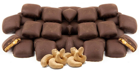 Andy Anand Sugar Free Milk Chocolate Cashew Praline 1 lbs, Chocoholic's Paradise: Tempting Confections - Andyanand