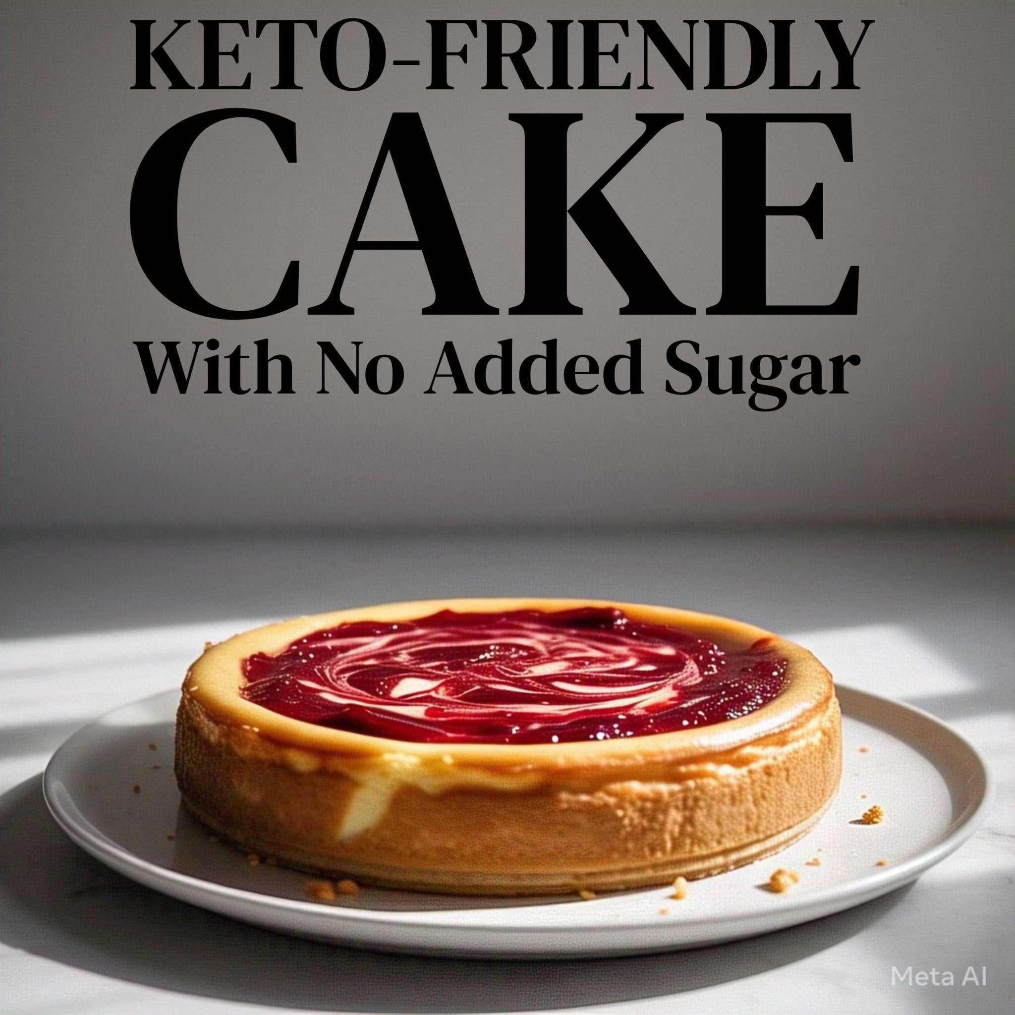 Andy Anand Sugar Free Raspberry Keto Cake near me delivery 2 lbs, Low Carb Bakery Dessert, Perfect for Diabetics & Keto Diet