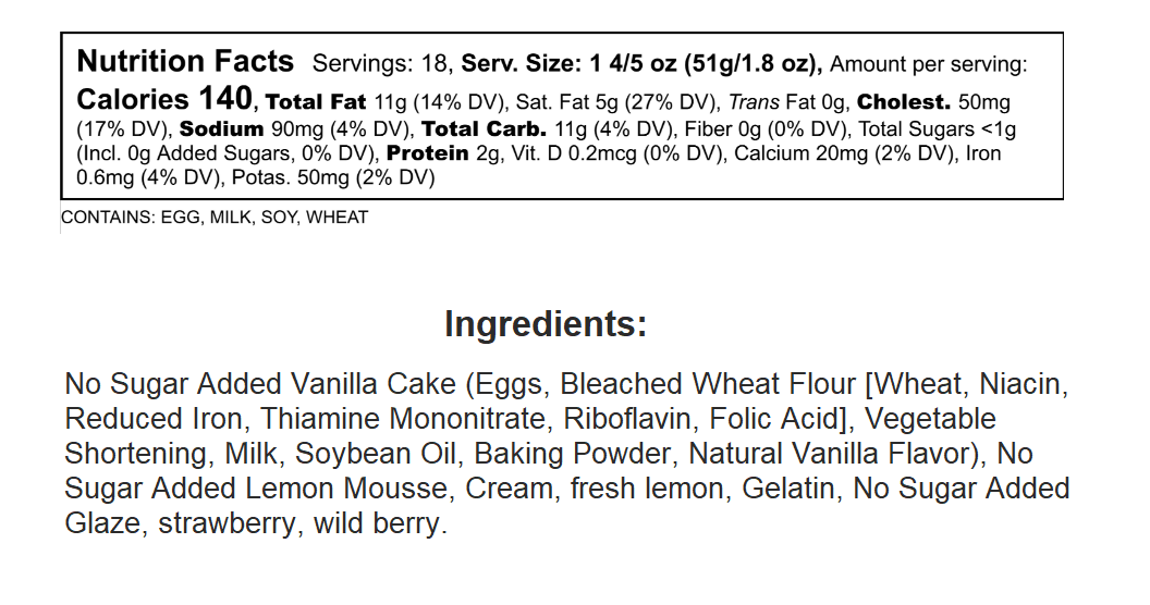 Sugar Free Strawberry Mousse Cake Enjoy the amazing taste of a classic strawberry mousse cake without the sugar!