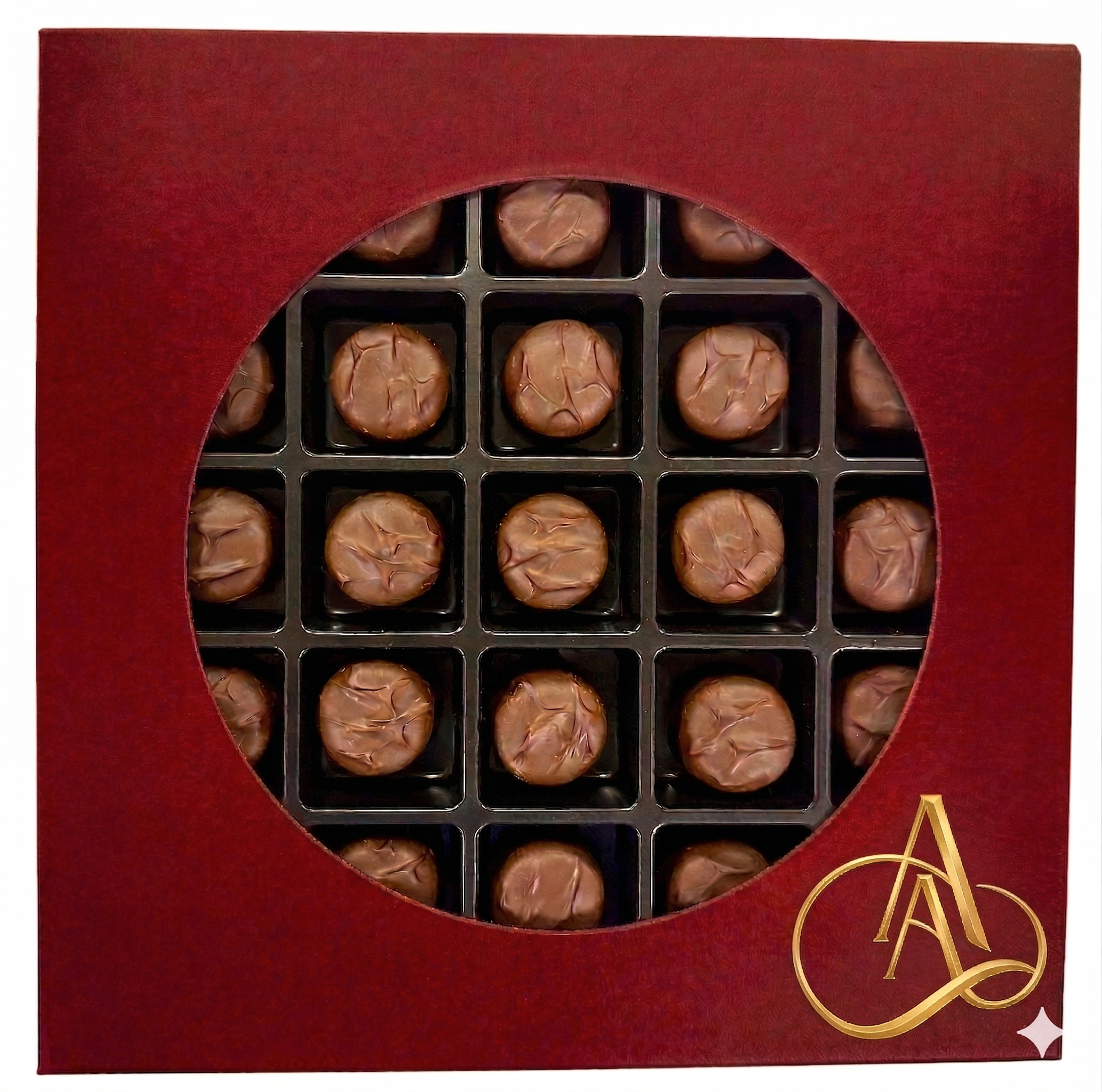 Andy Anand Chocolates Food & Beverages > Desserts & Sweets > Chocolate > Sugar Free Andy Anand Sugar-Free Vanilla Butter Cream Dark Chocolates, 25 pc – Diabetic-Friendly, Keto, Gluten-Free, Birthday & Valentine's Gift Box Sugar-Free Vanilla Butter Cream Dark Chocolates