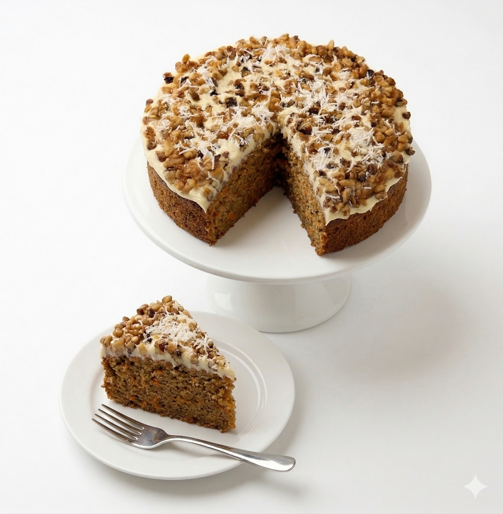 Andy Anand Deliciously Indulgent Gluten Free Carrot Cake - Amazing Freshly Baked, Delight in Every Bite, Delicious, Decadent (3.0 lbs)