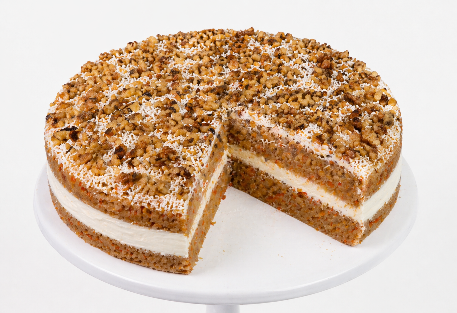 Andy Anand Deliciously Indulgent Sugar Free Carrot Cake - Amazing Freshly Baked, Delight in Every Bite, Delicious, Decadent (3.2 lbs)