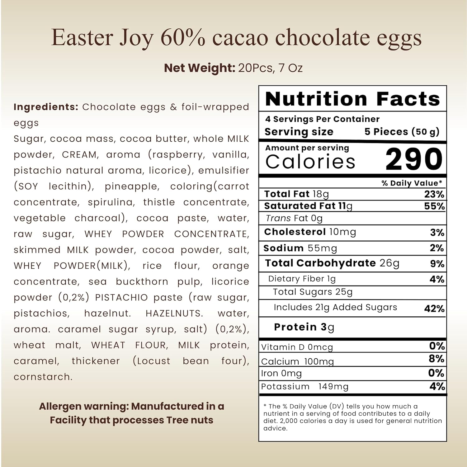 ANDY ANAND Special 2 Pack Plus Rabbit Unwrap Easter Joy 20 delicious Truffles 60% cacao chocolate eggs filled with creamy praline. 10 foiled for hunts & 10 for snacking. Inspire imagination & sweet family memories and Fun 7 oz