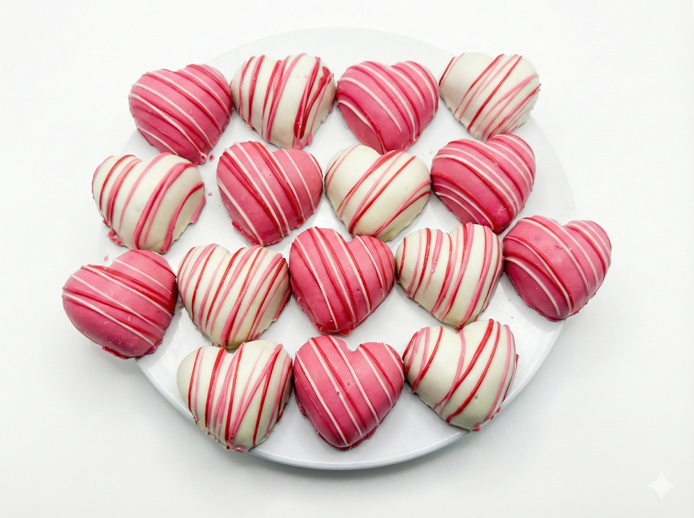 Heart Shaped Chocolate Cake Bites