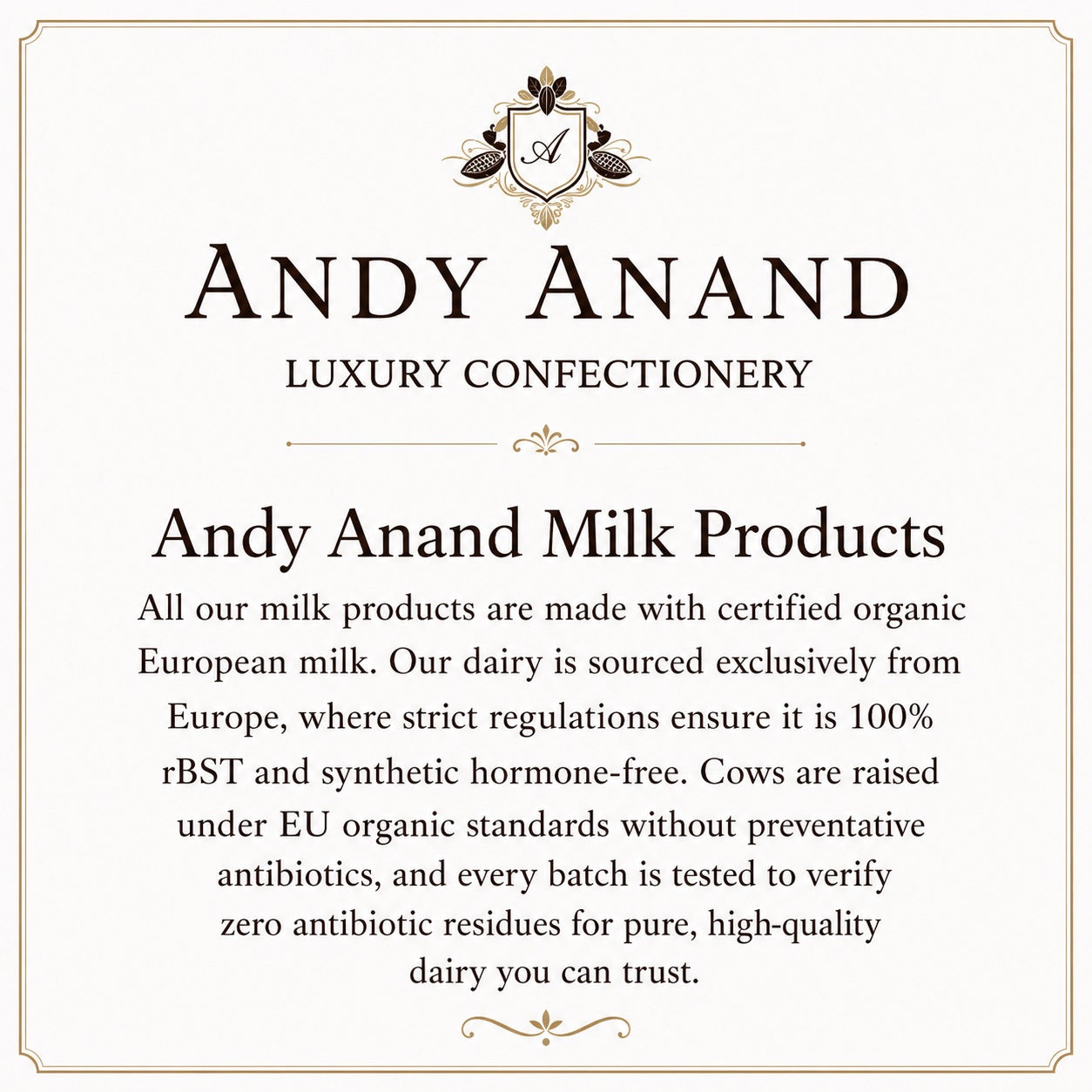 Andy Anand Sugar-Free 60% Cacao Belgian White Chocolate Bars, 3 pc – Stevia Sweetened, Keto & Diabetic-Friendly, Birthday & Holiday Gift