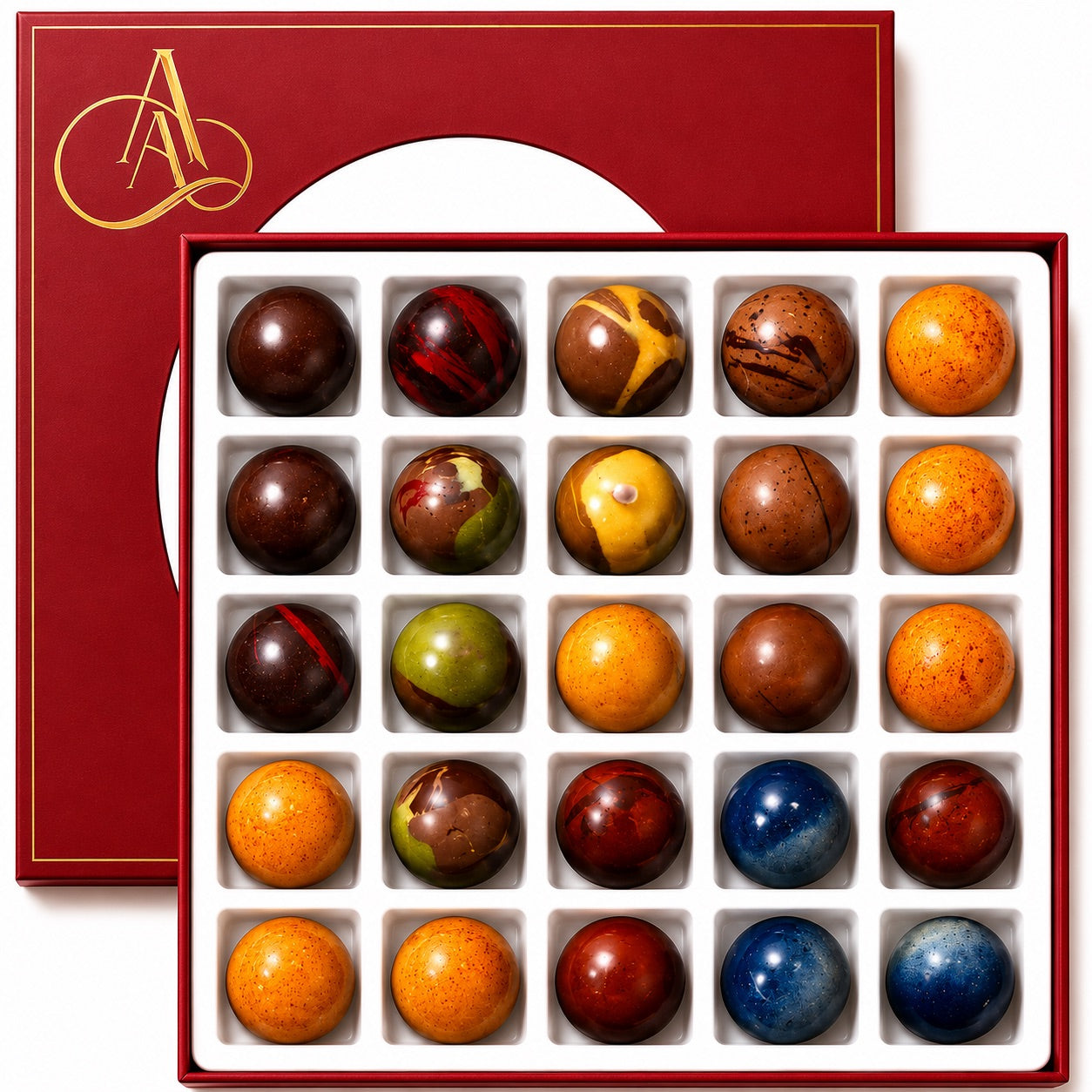 Belgian Chocolate Bonbons 25 pc | Gluten-Free, Nationwide