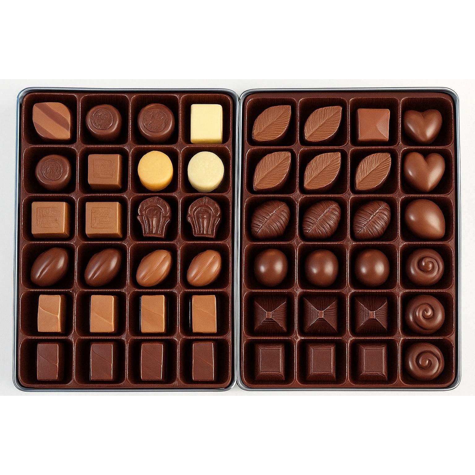 Andy Anand Chocolates Food & Beverages > Desserts & Sweets > Chocolate > Sugar Free Andy Anand Sugar-Free Belgian Chocolate Truffles Gift Box, 48 pc – Gluten-Free, Handcrafted Diabetic Snacks, Gourmet Birthday & Holiday Gift Sugar-Free Gluten-Free Belgian Truffles 48 pc