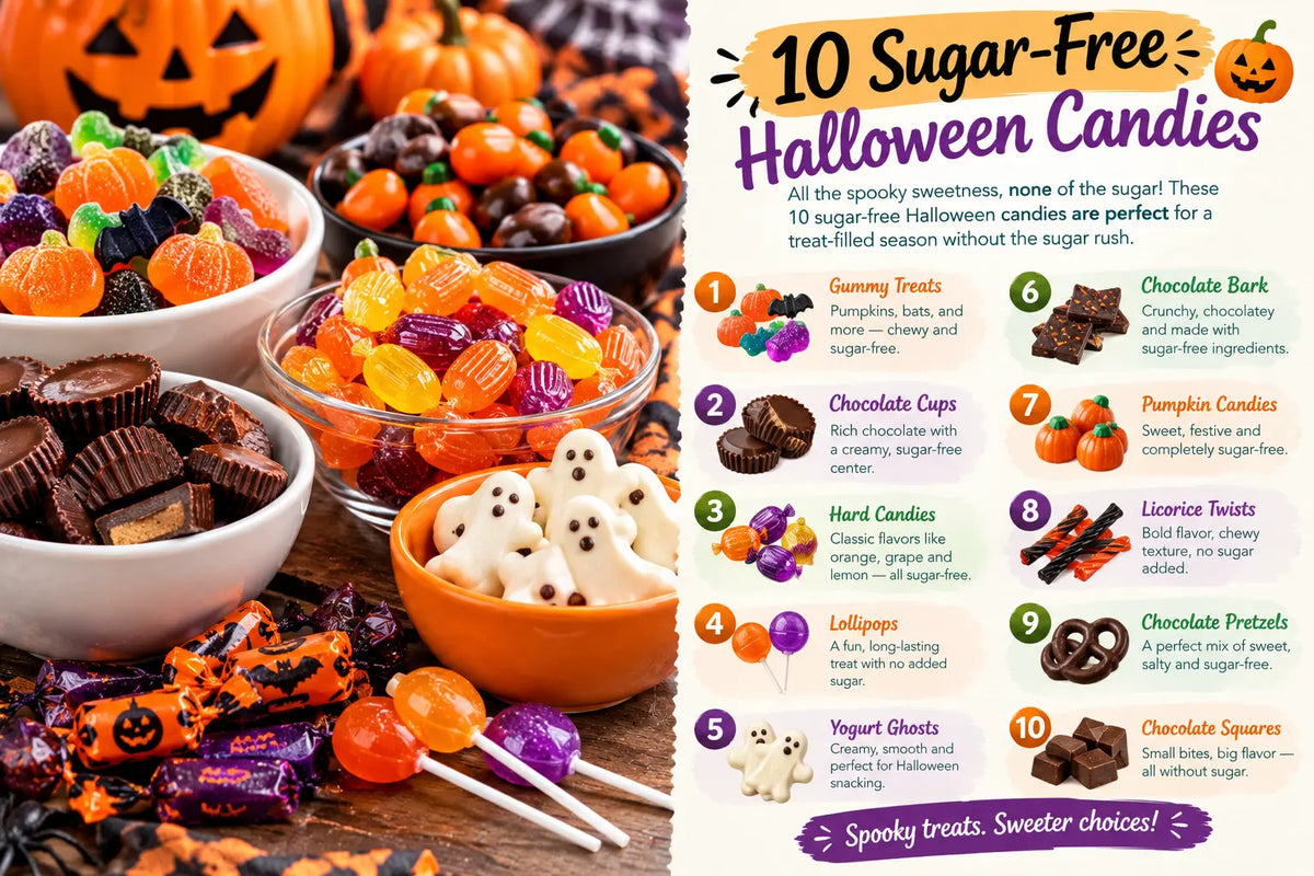 10 Sugar-Free Halloween Candies Nobody Will Guess Are Sugar-Free