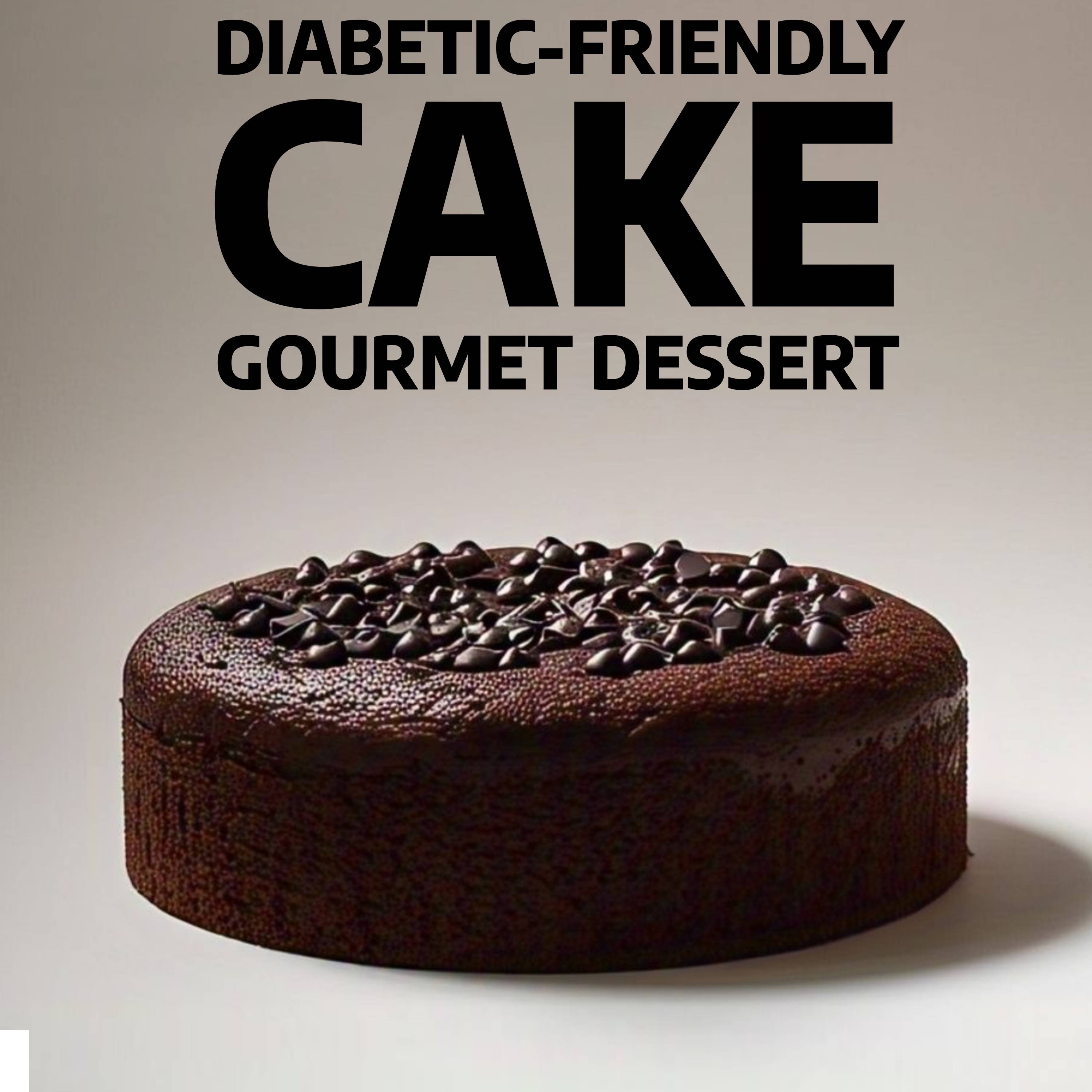  Sugar-Free Dark Chocolate Chip Cake