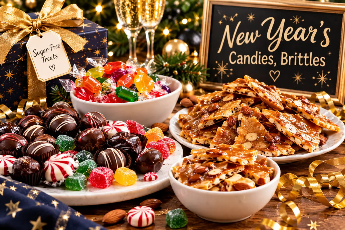 Ring In the New Year With These Sugar-Free Candies and Brittles
