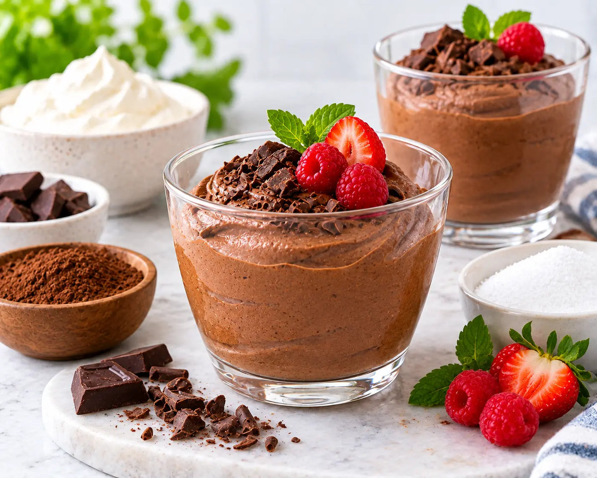 Sugar-Free Chocolate Mousse Tastes Rich Without the Sugar
