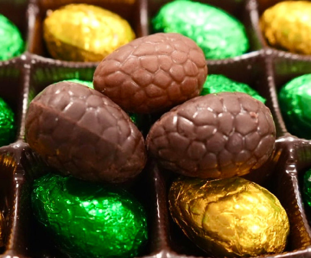 Indulge in Delicious Sugar-Free Truffles Pralines Eggs for Easter