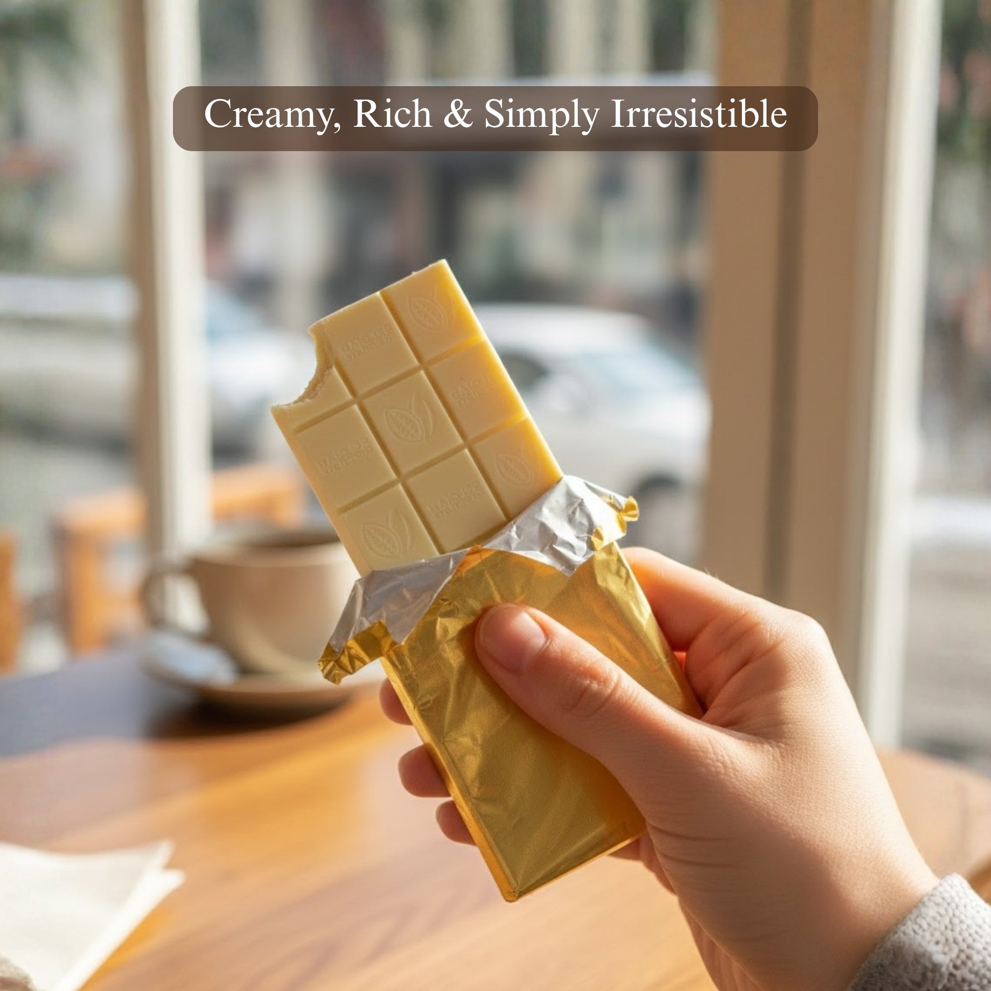 Andyanand Food & Beverages > Desserts & Sweets > Chocolate > Sugar Free Andy Anand Sugar-Free 60% Cacao Belgian White Chocolate Bars, 3 pc – Stevia Sweetened, Keto & Diabetic-Friendly, Birthday & Holiday Gift Sugar-Free White Chocolate Bars 60% | Nationwide